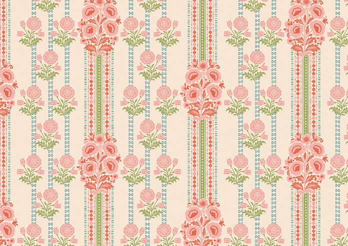 Petal & Block Jaipur Stripe, Dhara - Twist & Fit Roller Blind - Image 6